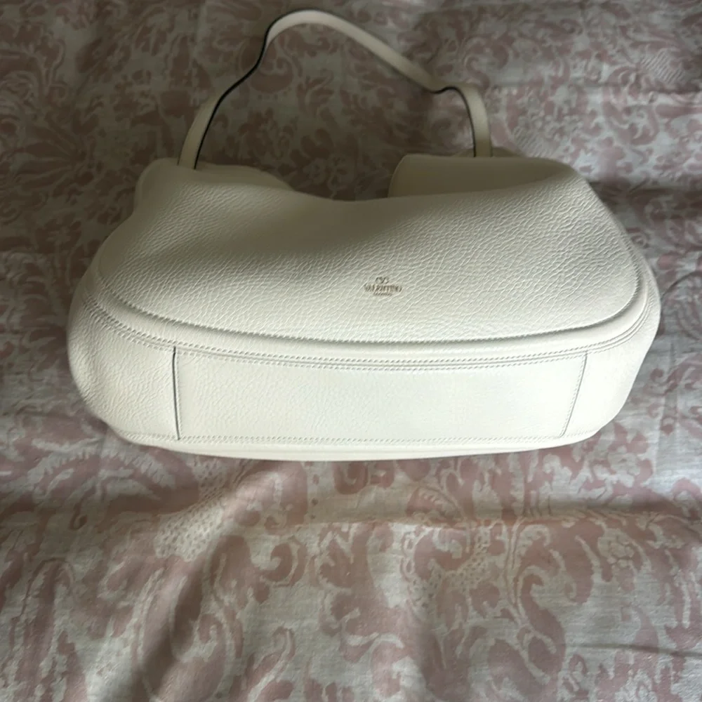 RELISTED: Valentino VLOGOC Moon Leather Hobo Bag